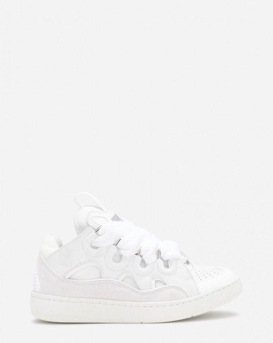 Donne LANVIN Scarpe Da Ginnastica | Sneakers In Pelle