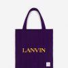 Uomini LANVIN Borse Tote | Borsa Tote Lanvin X Future Kerb In Cotone