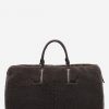 Uomini LANVIN Borse Tote | Borsa Da Viaggio In Shearling Lanvin X Future