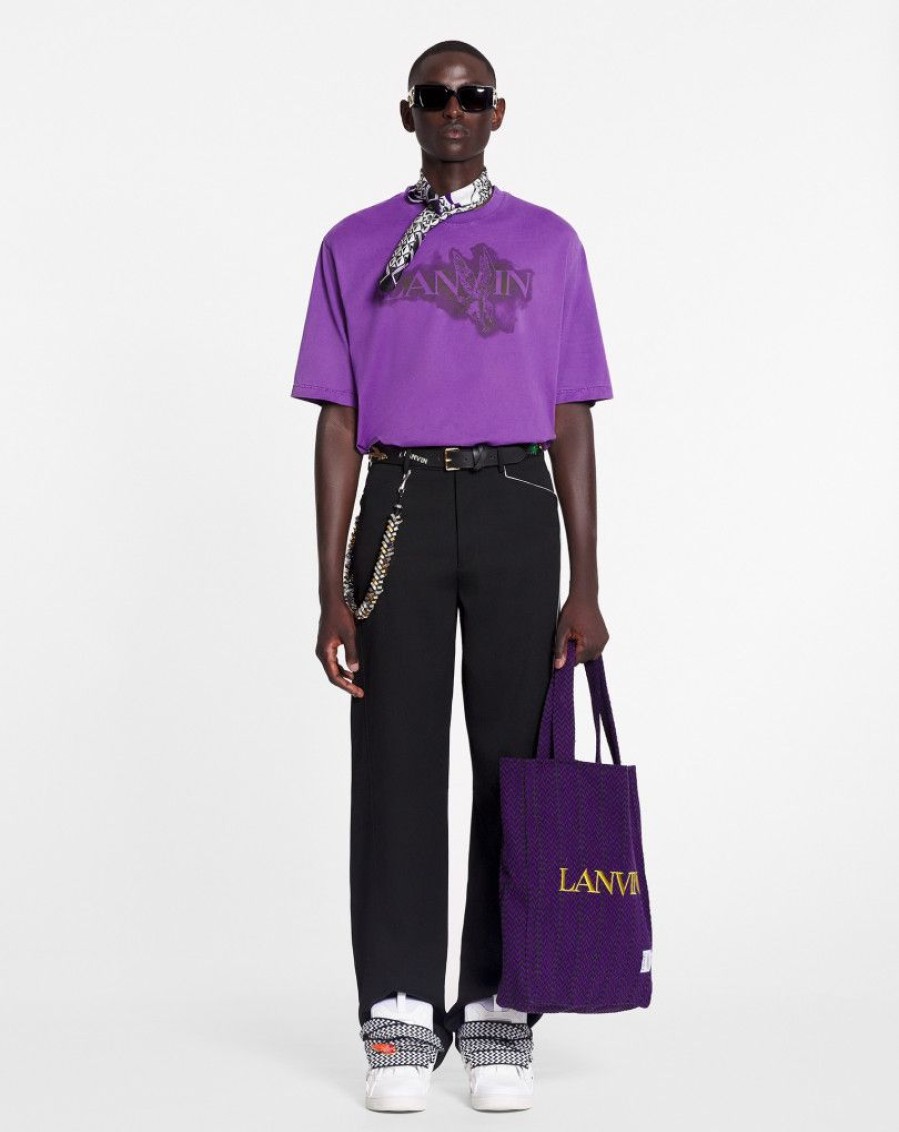 Uomini LANVIN Pantaloni E Pantaloncini | Pantaloni Dritti Lanvin X Future