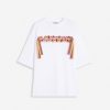 Uomini LANVIN T-Shirt E Polo | T-Shirt Oversize Ricamata Lanvin Curb