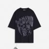 Uomini LANVIN T-Shirt E Polo | T-Shirt Abitabile Unisex Stampata Lanvin X Future