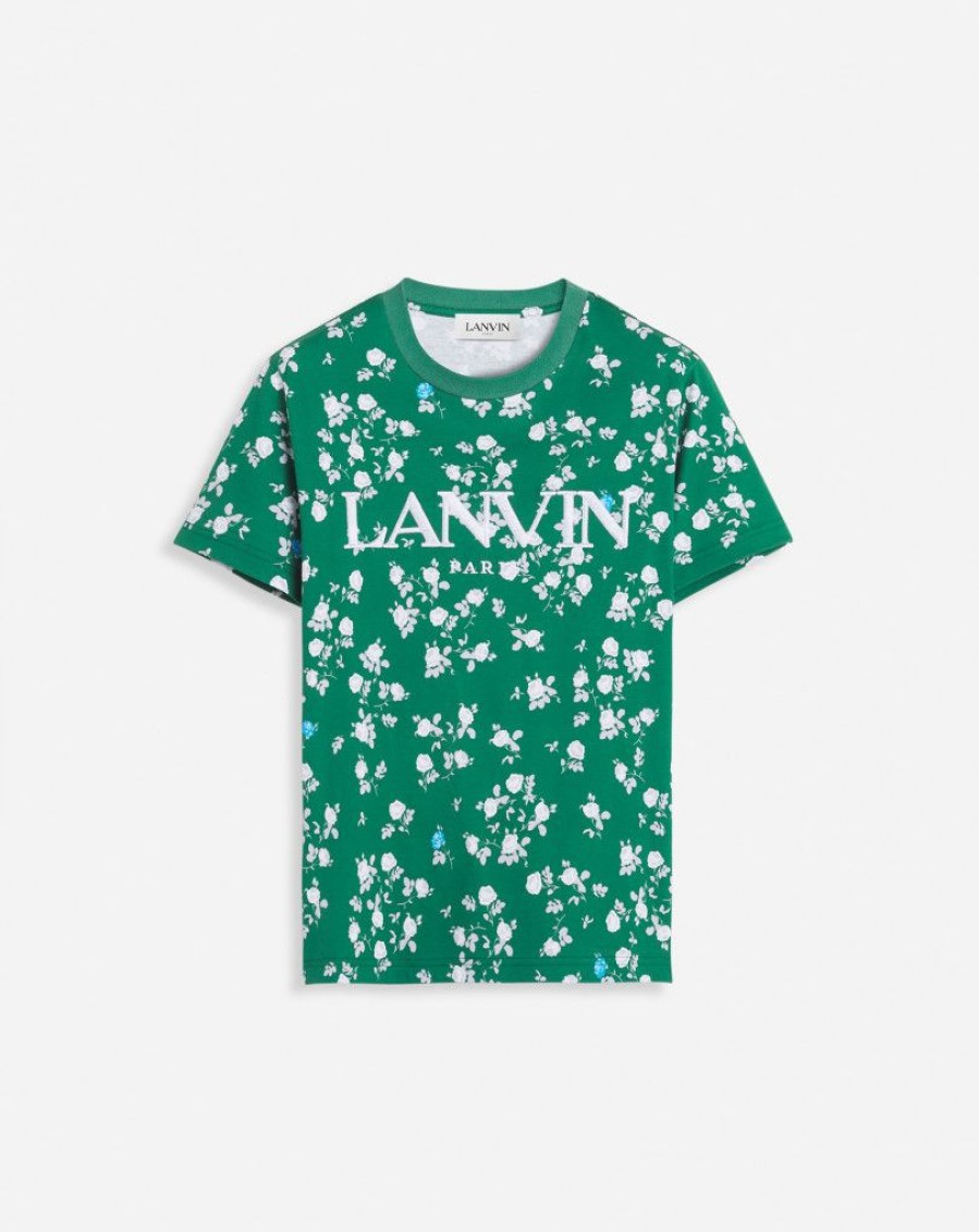 Donne LANVIN T-Shirt E Felpe | T-Shirt Stampata Regolare