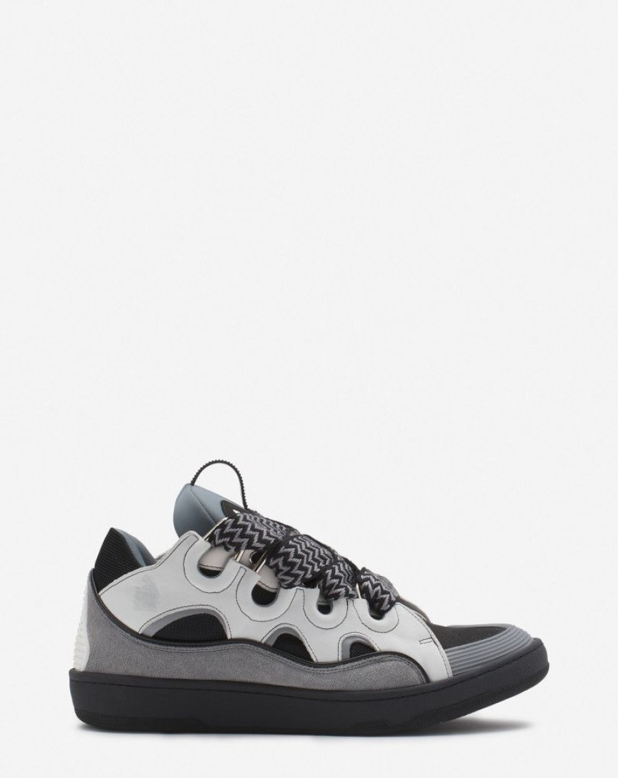 Uomini LANVIN Scarpe Da Ginnastica | Sneakers In Pelle