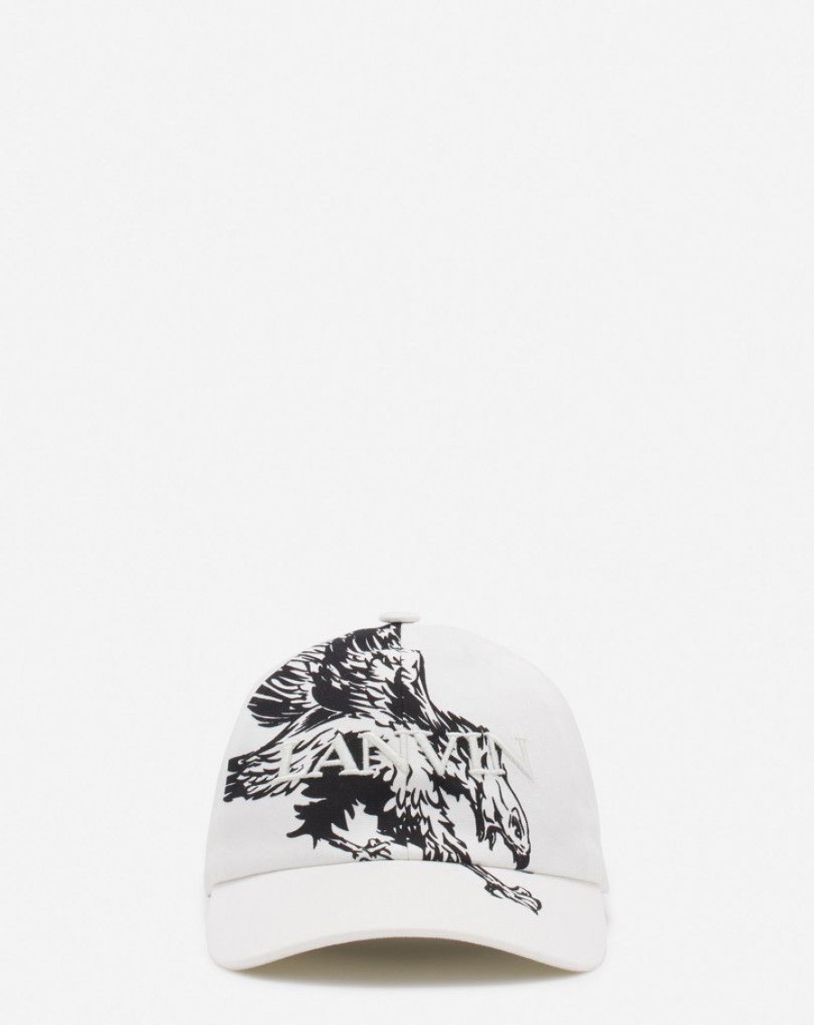 Uomini LANVIN Cappelli | Cappello In Cotone Lanvin X Future Eagle