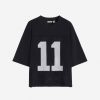 Uomini LANVIN T-Shirt E Polo | T-Shirt A Rete Largo Lanvin X Future