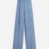 Uomini LANVIN Pantaloni E Pantaloncini | Pantaloni Da Completo A Gamba Larga