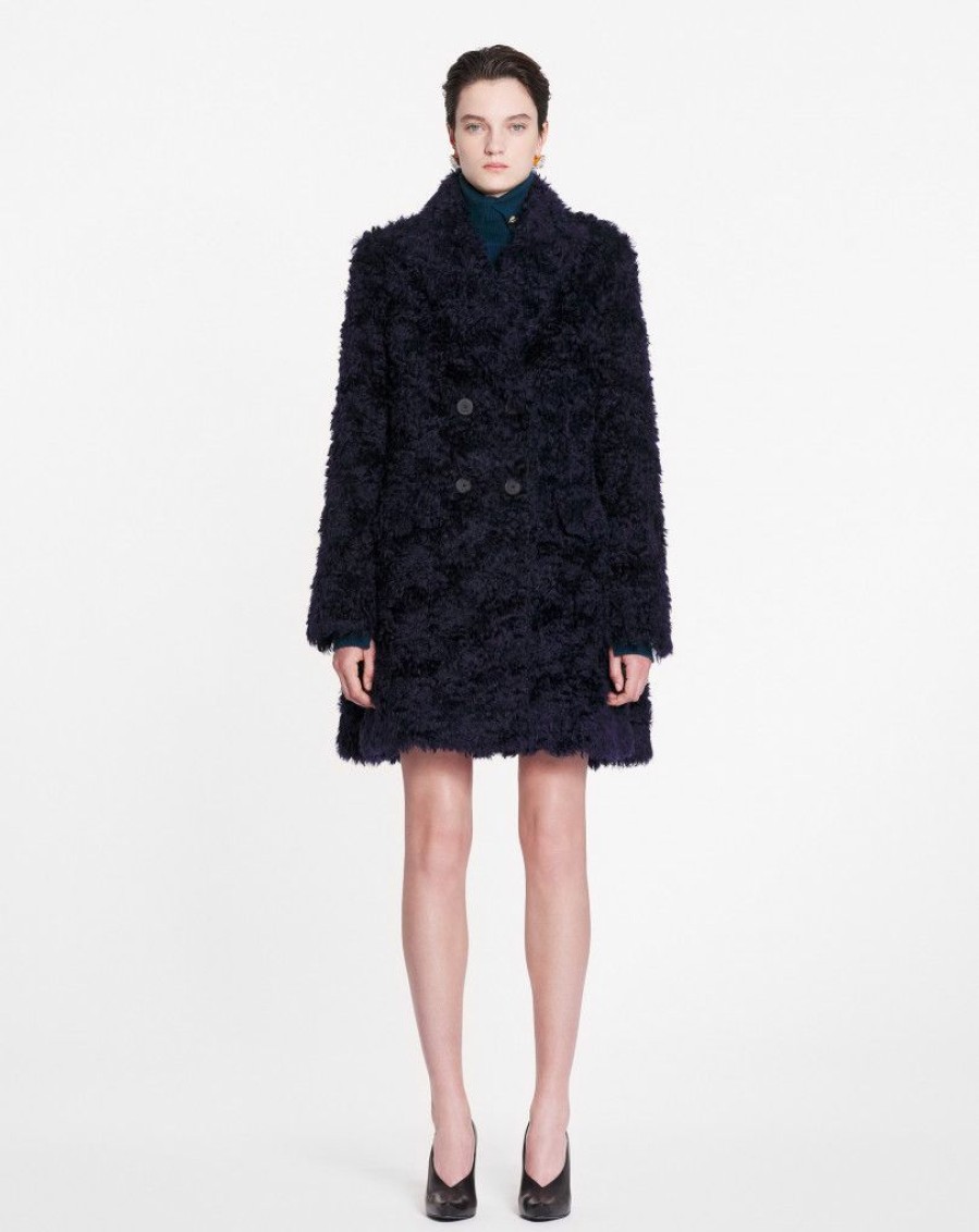 Donne LANVIN Cappotti E Giacche | Cappotto In Finta Pozzanghera