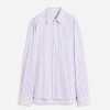 Uomini LANVIN Camicie | Camicia Larga A Righe