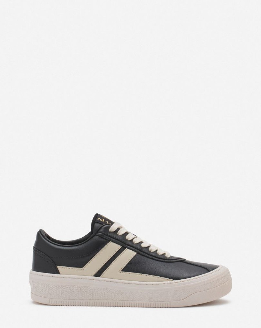 Donne LANVIN Scarpe Da Ginnastica | Sneakers Da Donna In Pelle Lanvin X Future