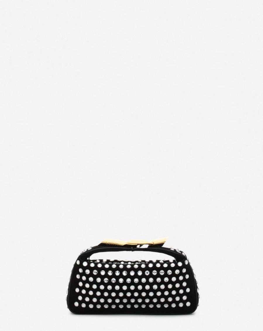 Donne LANVIN Mini Borse E Buste | Pochette In Pelle Haute Sequence Con Strass