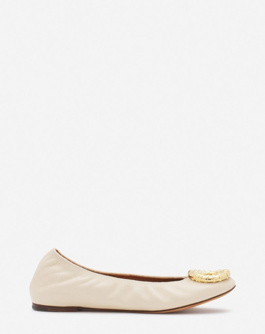 Donne LANVIN Ballerine | Ballerina In Pelle Melodie