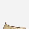 Donne LANVIN Ballerine | La Ballerina In Pelle Metallizzata