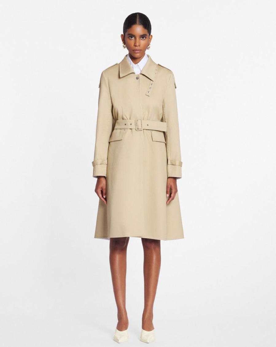 Donne LANVIN Cappotti E Giacche | Trench Stile Cappa