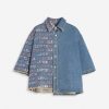 Uomini LANVIN Camicie | Camicia Stampata Asimmetrica Unisex Lanvin X Future